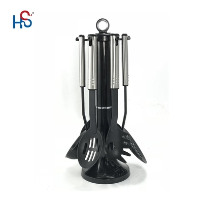 Set di utensili da cucina in acciaio inossidabile con maniglia resistente al calore fino a 210 °C