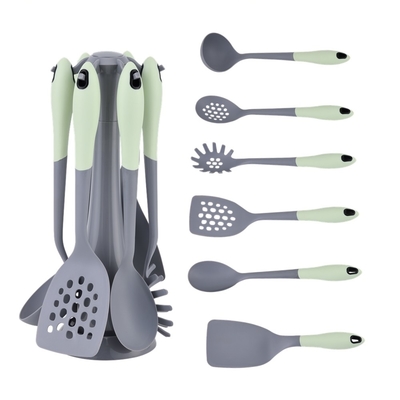 Apparecchi da cucina essenziali Set di utensili da cucina antiaderenti per utensili da cucina in silicone