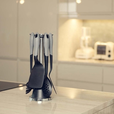 Apparecchi da cucina essenziali Set di utensili da cucina antiaderenti per utensili da cucina in silicone