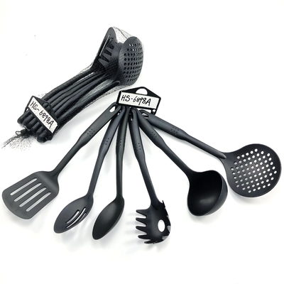 Strumenti da cucina in nylon per la produzione di cucchiaio per insalata e utensili da tavola per la cucina verde