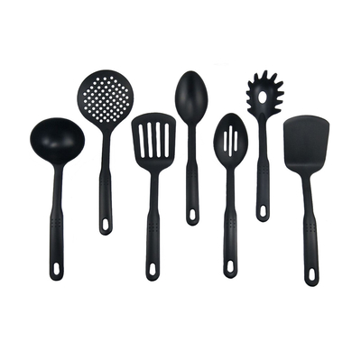 Strumenti da cucina in nylon per la produzione di cucchiaio per insalata e utensili da tavola per la cucina verde