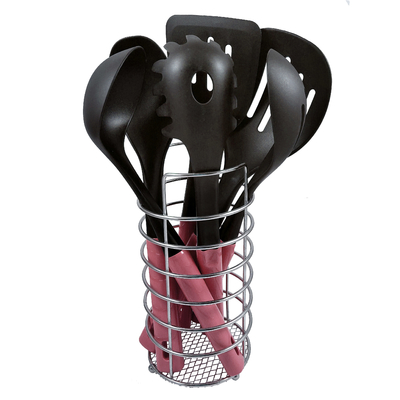 Set di utensili da cucina a manicotti colorati 7 pezzi per cucina sostenibile ed ecologica