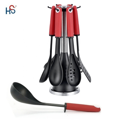 Migliora la tua esperienza culinaria con utensili da cucina antiaderenti e maniglia TPR in nylon