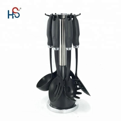 7 pezzi di utensili da cucina in nylon Set utensili da cucina in plastica sostenibile per gli abitanti di casa