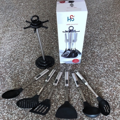 Apparecchi da cucina in nylon con supporto rotante e dispositivi da cucina multifunzione