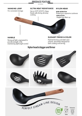 Set di utensili da forno sostenibili Accessori da cucina Set di utensili da cucina Ecologici