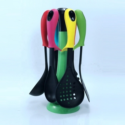Strumenti da cucina antiaderenti ad alta temperatura a 210 gradi per cucina colorata e utensili domestici