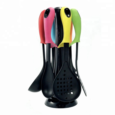 Strumenti da cucina antiaderenti ad alta temperatura a 210 gradi per cucina colorata e utensili domestici