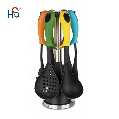 Strumenti da cucina antiaderenti ad alta temperatura a 210 gradi per cucina colorata e utensili domestici