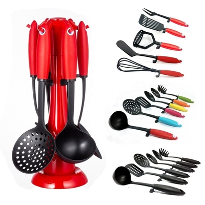 210pcs utensili da cucina Set con materiale di nylon resistente al calore bellissimi utensili da cucina