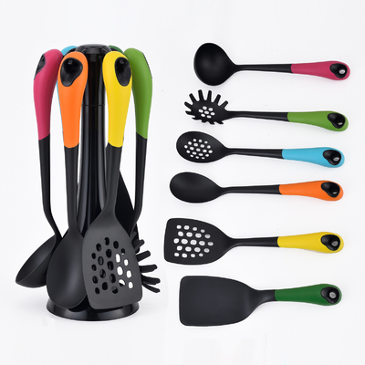 utensili da cucina zuppa cucchiaia Skimmer Turner cucchiaio Spaghetti Servitore Whisk Masher Kitchenware Set